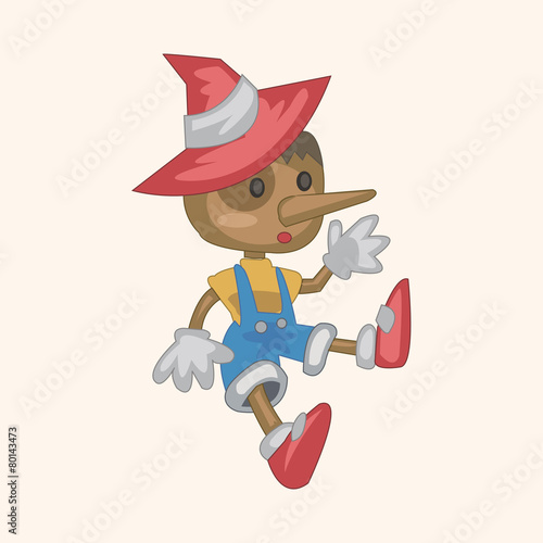 Pinocchio theme elements