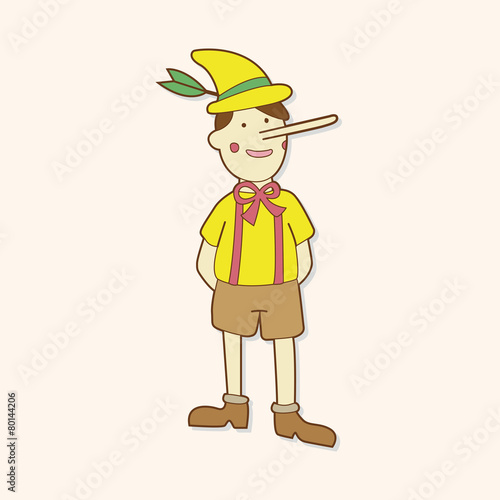 Pinocchio theme elements