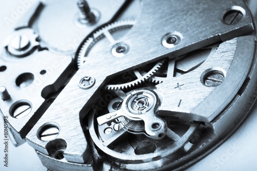 Wallpaper Mural Watches. vintage watch machinery macro detail monochrome Torontodigital.ca