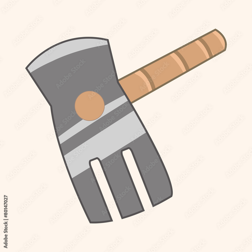 gardening shovel theme elements gardening shovel theme elements