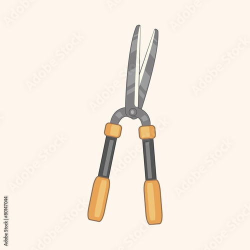 garden shears theme elements