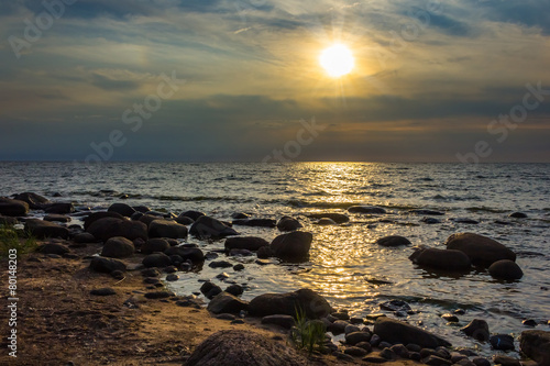 Rocky coastline