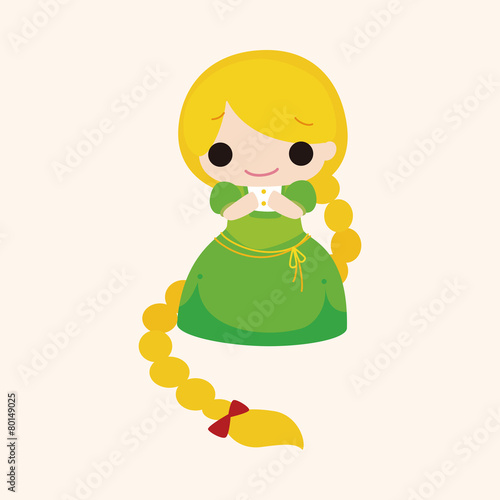 fairytale princess theme elements