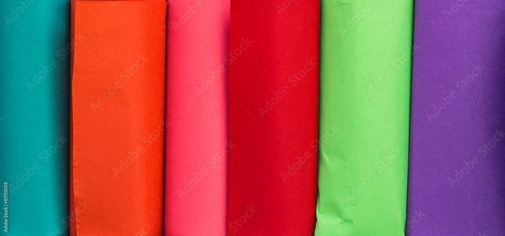 Renkli Kumaş Dokuları