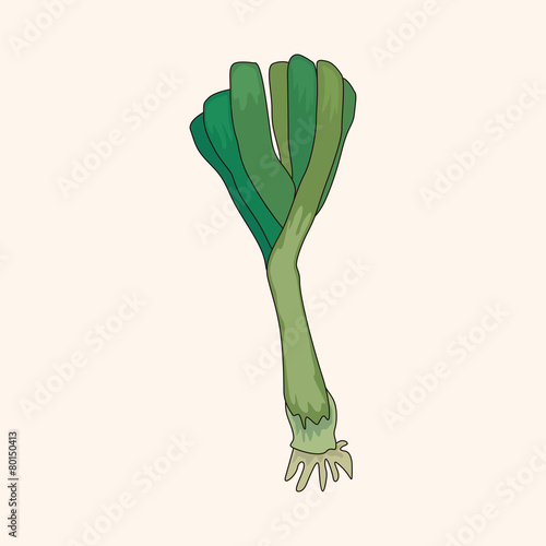 vegetables and fruits theme elements