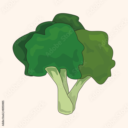 vegetables and fruits theme elements