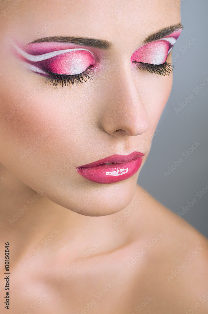 Obraz premium Pink make up