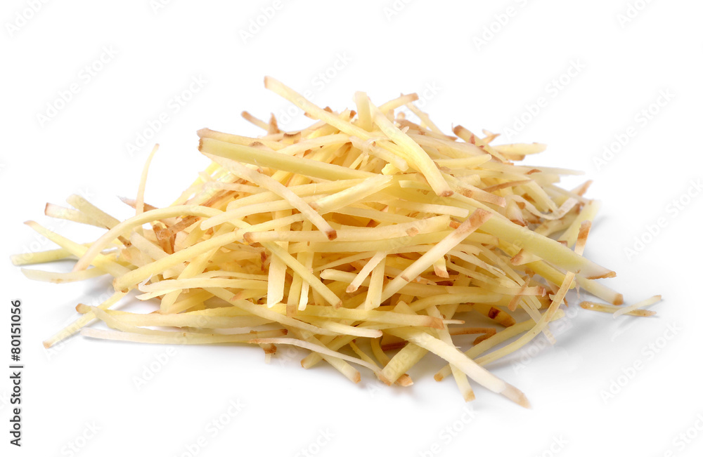 ginger slice on white background ginger slice on white background