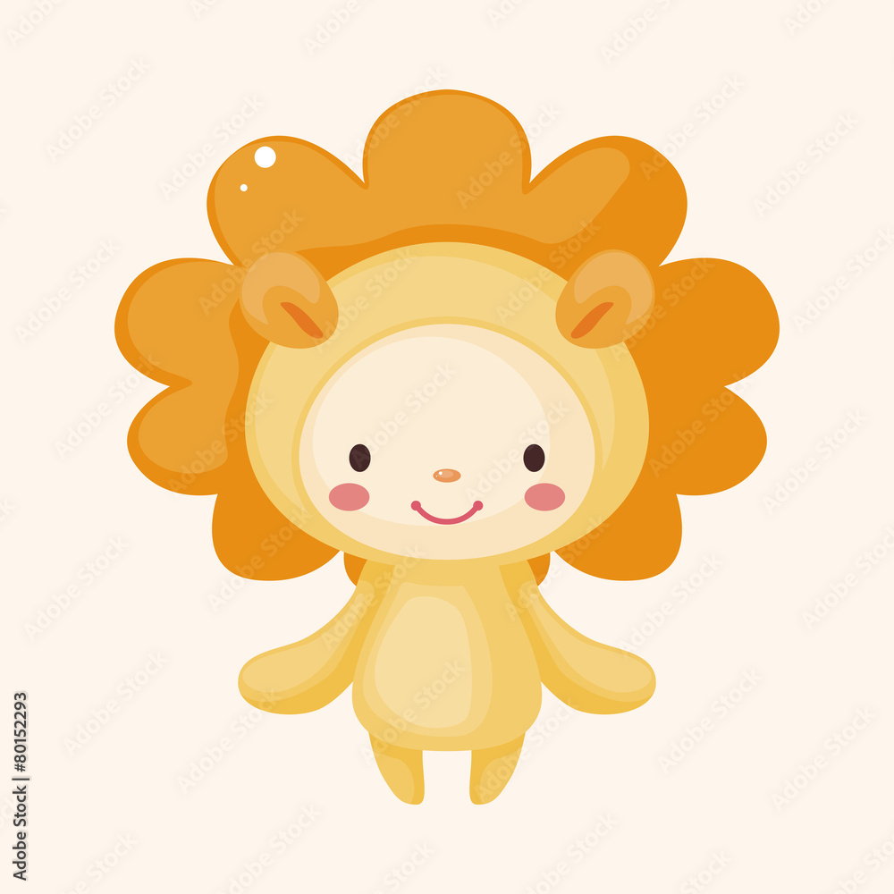 Constellation Leo theme elements Constellation Leo theme elements