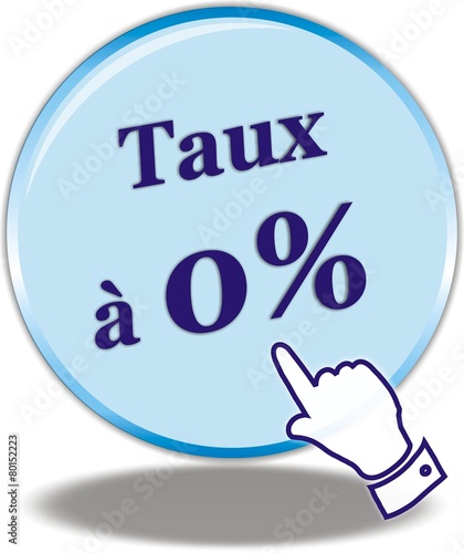 bouton prêt à taux 0%