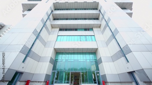 Exterior of modern office building, (show in motion) photo
