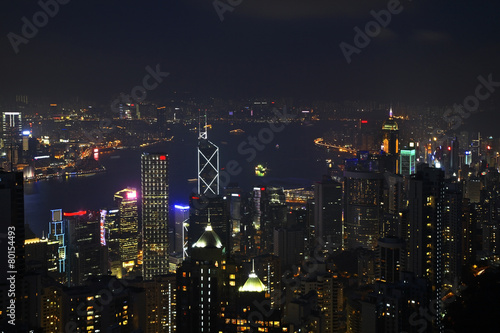 Victoria Peak in Hong Kong. China © Andrey Shevchenko