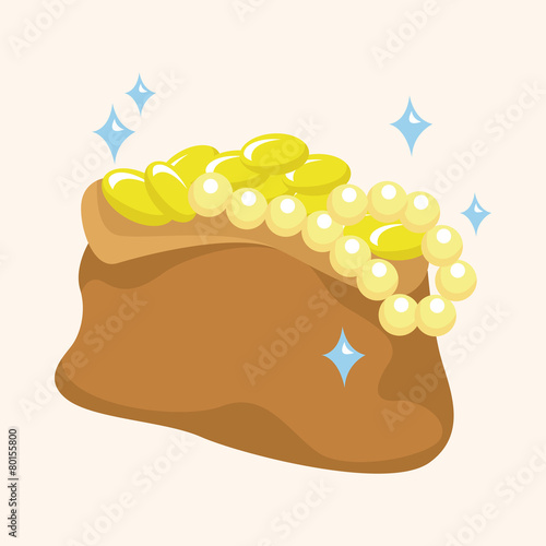 fairytale Aladdin story theme elements