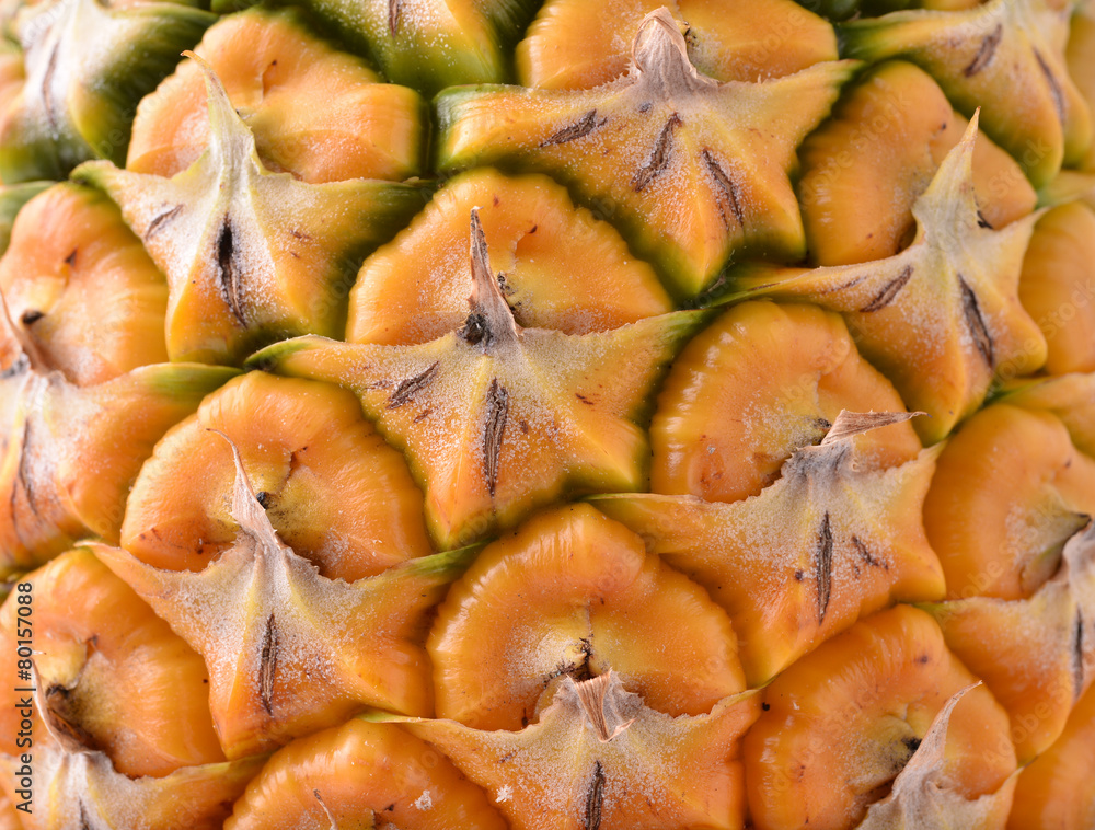 Close up texture of fresh ripe pineapple background Close up texture of fresh ripe pineapple background
