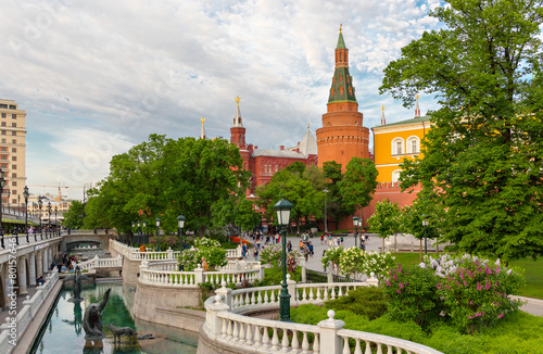 Tzereteli's fountain complex near Kremlin