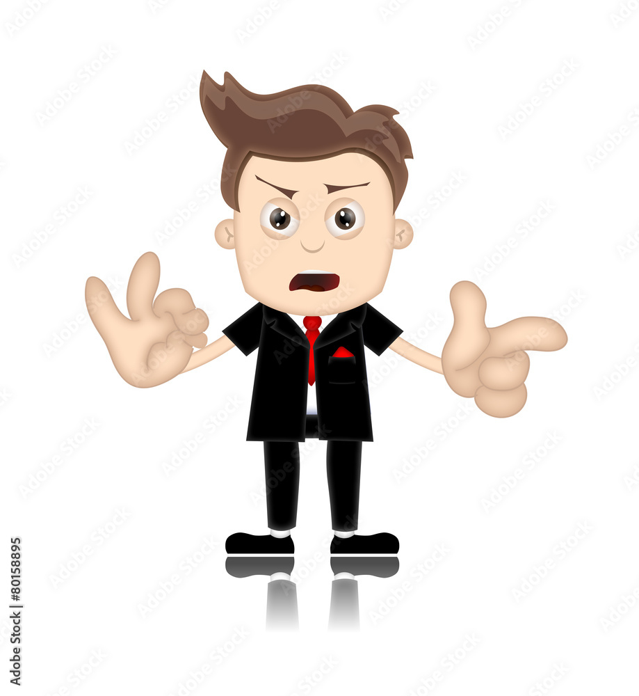 Ben Boy unfriendly Business Man Manager Boss Cartoon Illustratio Ben Boy unfriendly Business Man Manager Boss Cartoon Illustratio
