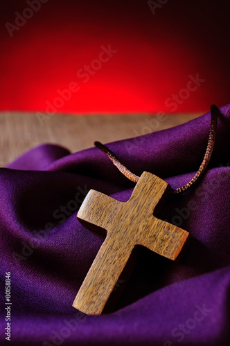 wooden Christian cross
