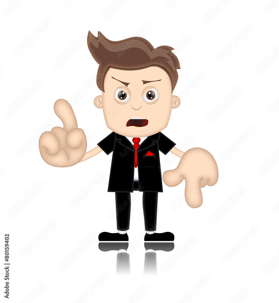 Ben Boy unfriendly Business Man Manager Boss Cartoon Illustratio Ben Boy unfriendly Business Man Manager Boss Cartoon Illustratio