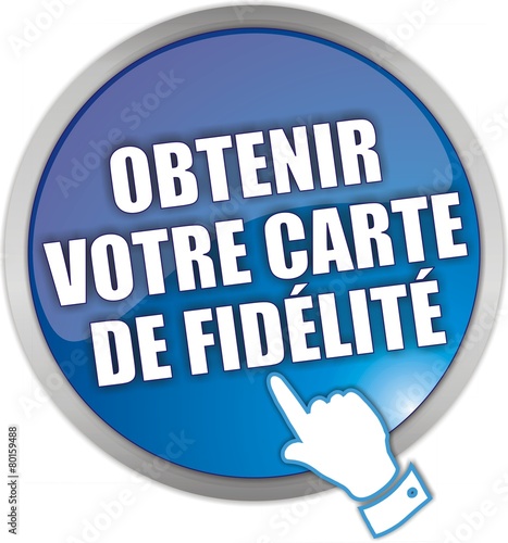 bouton carte de fidélité