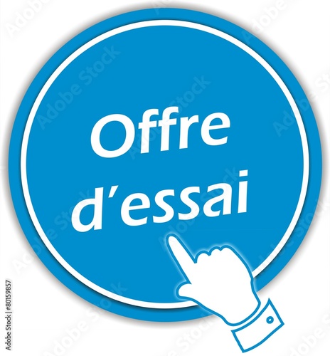 bouton offre d'essai