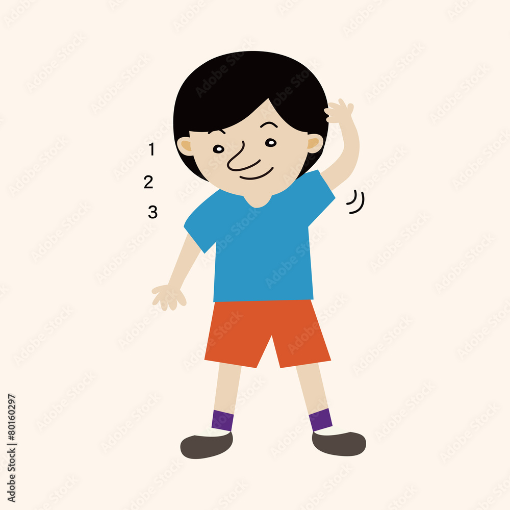 fitness trainer theme elements