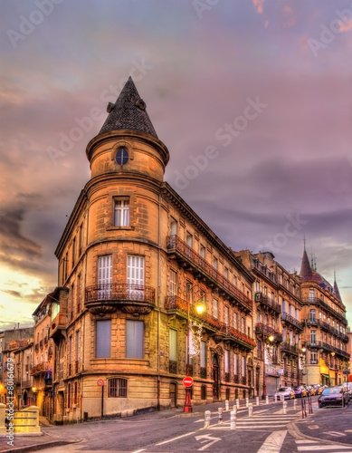 Building in the city center of Beziers - France photo