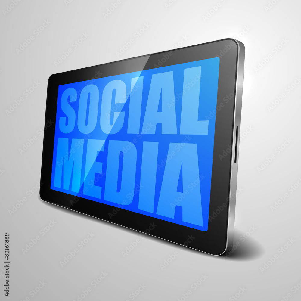 tablet Social Media tablet Social Media