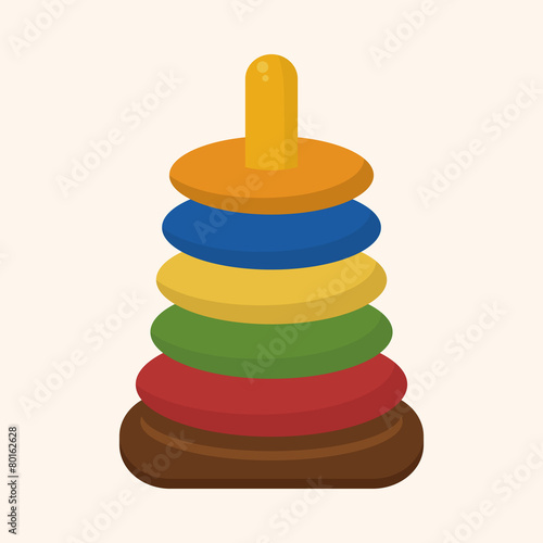 baby toy theme elements