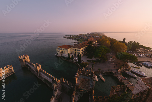 Sunset in Sirmione, Northern Italy