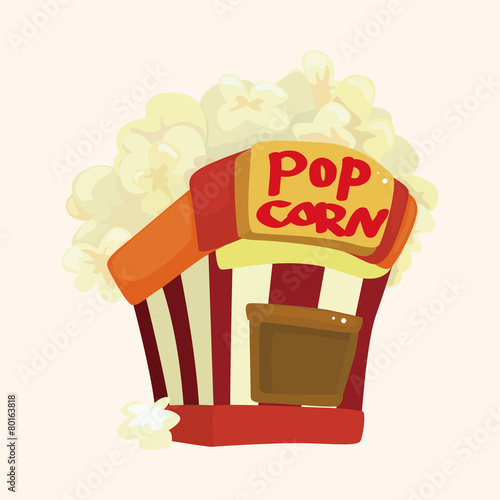 Amusement park facilities theme elements