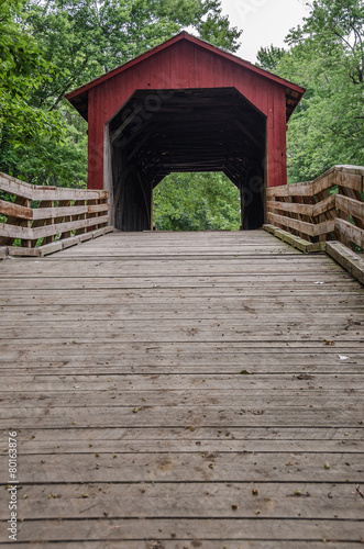 Burr Arch Covered Bridge photo