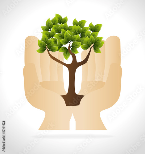 Energy design, vector illustration.