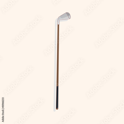 golf equipment theme elements