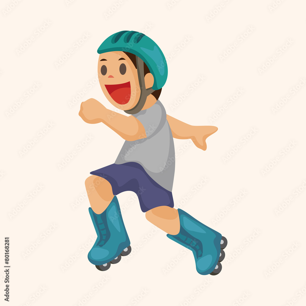 Extreme Sports theme elements Extreme Sports theme elements