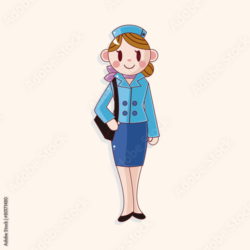 flight attendants theme elements