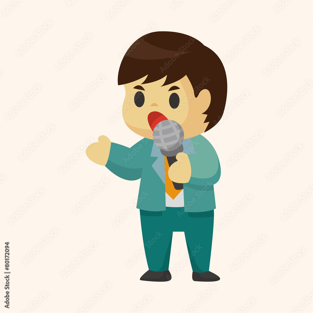 businessman deliver the speech theme elements businessman deliver the speech theme elements