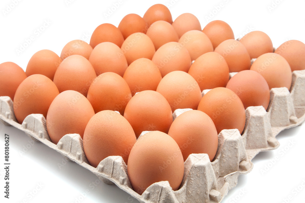 treinta huevos de gallina