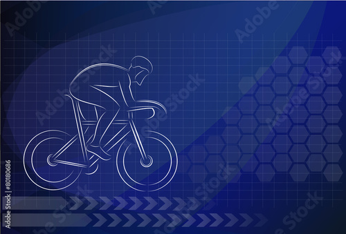 bicycles poster design