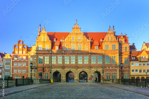 Green Gate in Gdansk formal residence of monarchs