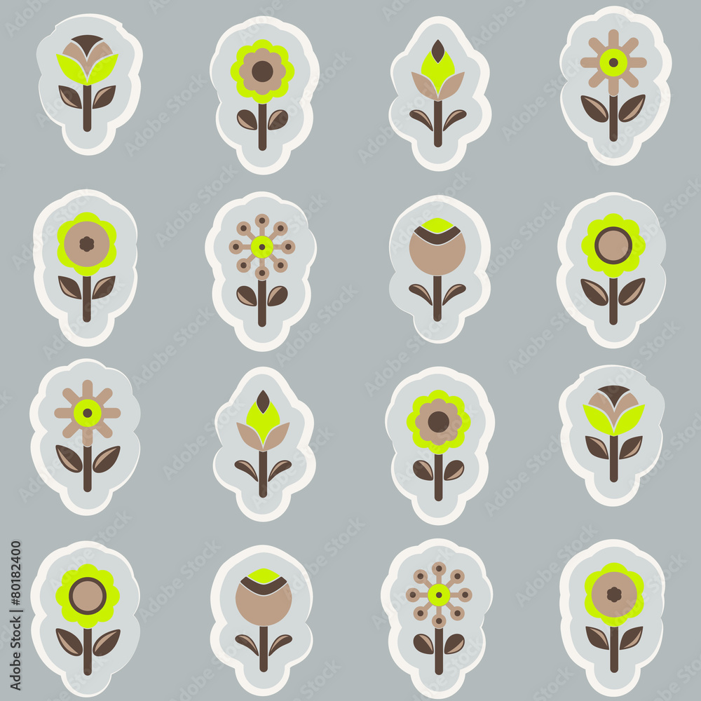 seamless background with flowers seamless background with flowers