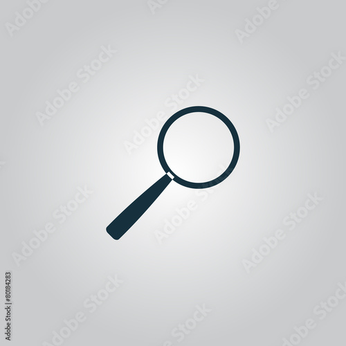 Magnifying glass. Search Icon. Vector illustration.