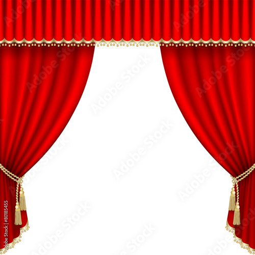 Theater stage. Mesh.