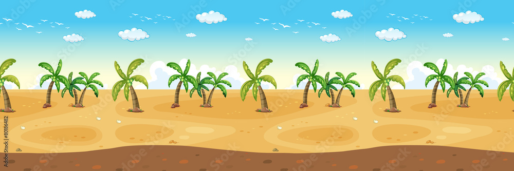 Fototapeta premium Beach