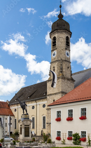 Ein Kloster in Weyarn, Bayern