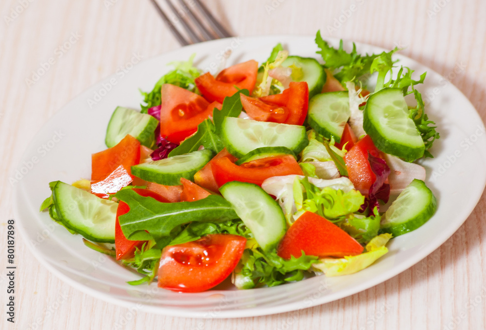 fresh vegetables salad fresh vegetables salad