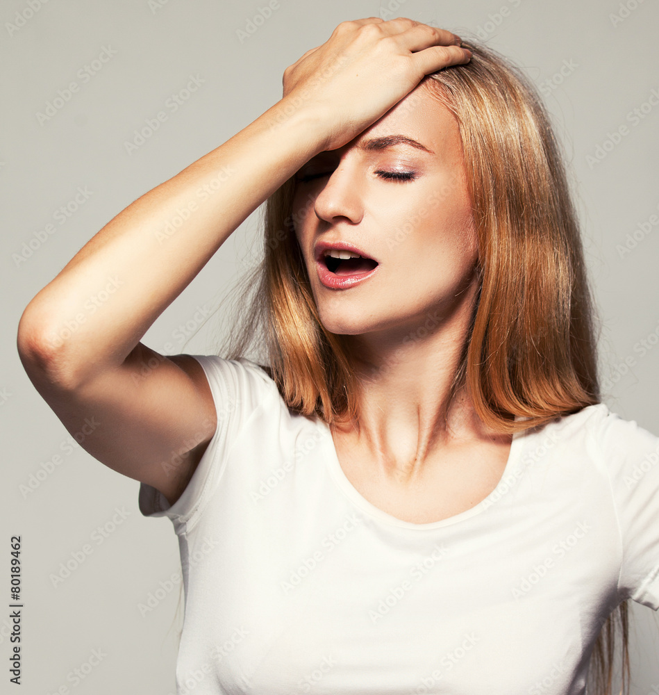 Forgetful woman Forgetful woman