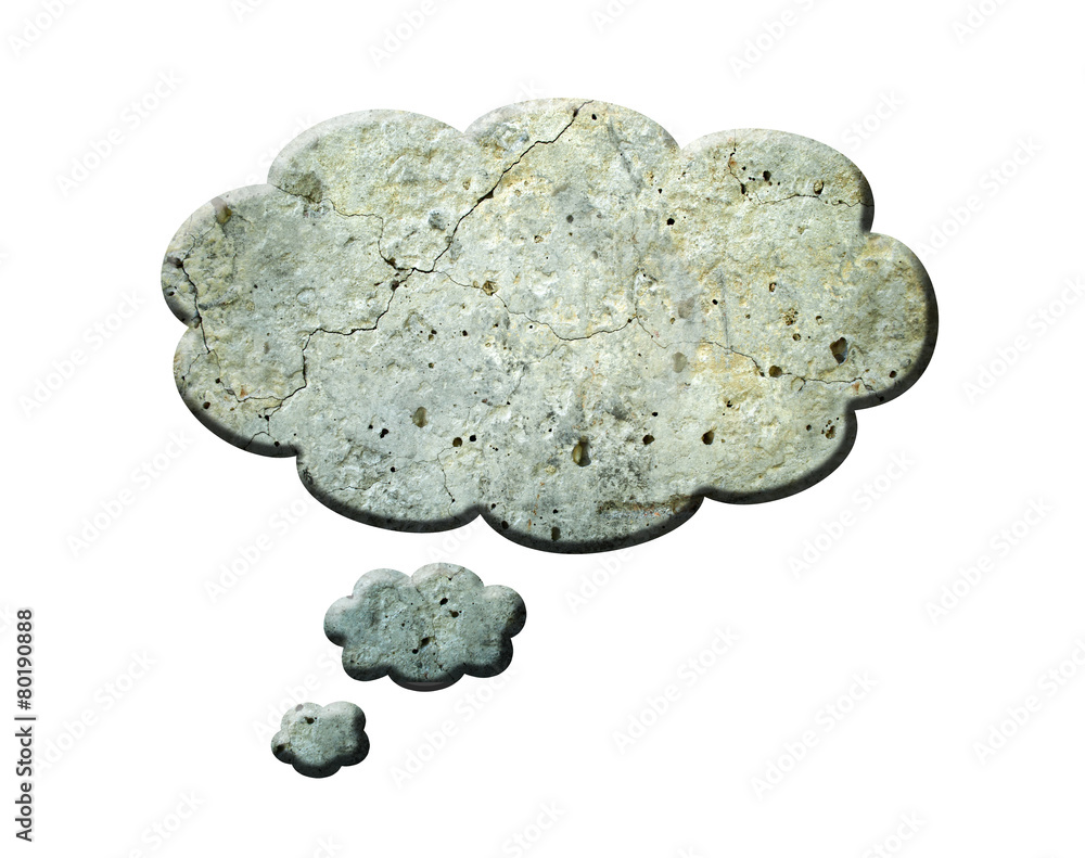 Concrete Speech Bubble Concrete Speech Bubble