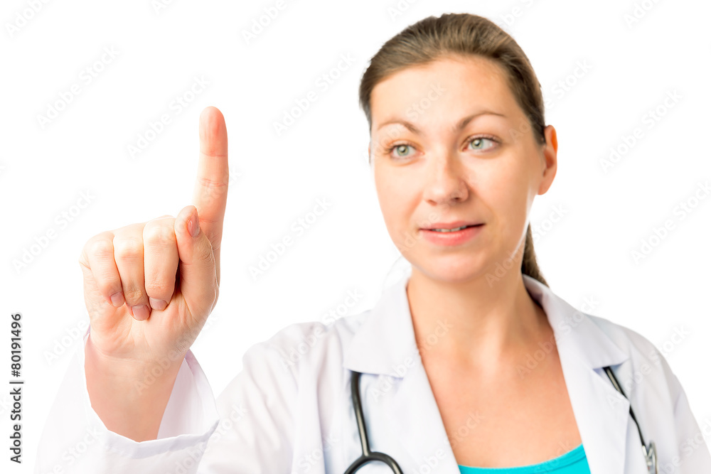 Doctor and free space for your inscription Doctor and free space for your inscription