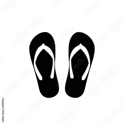 vector of slippers