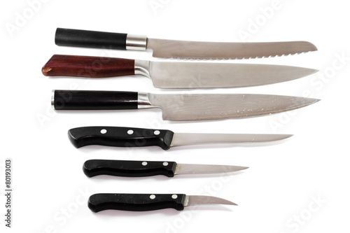 Verschiedene Küchenmesser